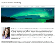 Tablet Screenshot of inspiredmindcounseling.com